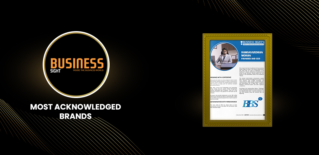 HBS among Business Sight’s “Most Acknowledged Brands of 2021”