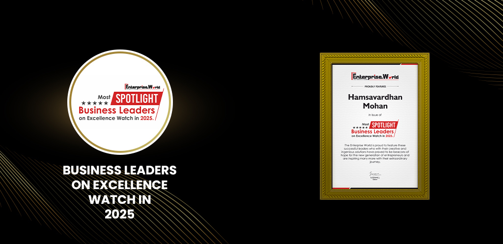 HBS CEO Featured among Top Leaders in The Enterprise World’s 2025 Special Edition