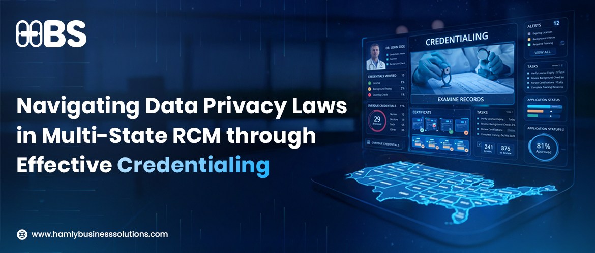 Navigating Data Privacy Laws in Multi-State RCM through Effective Credentialing
